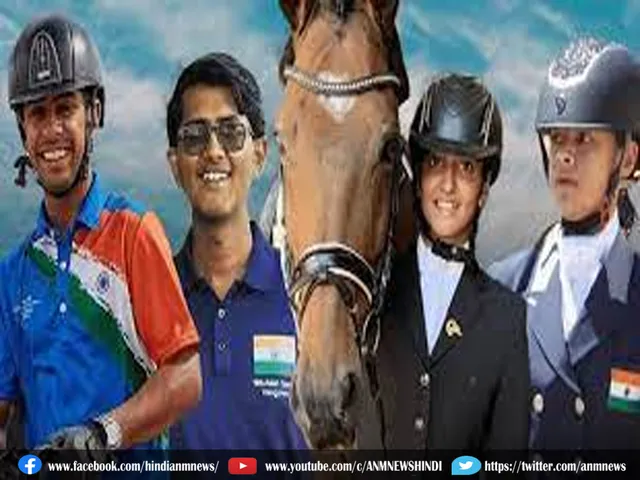 horse riding