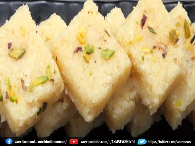coconut barfi
