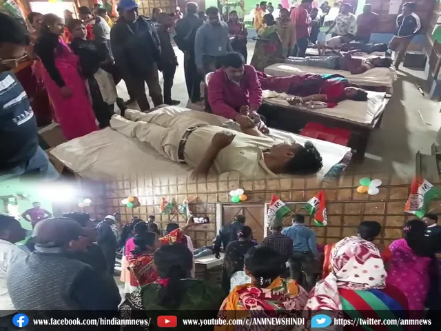 Blood donation camp