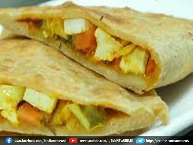 packet paneer paratha