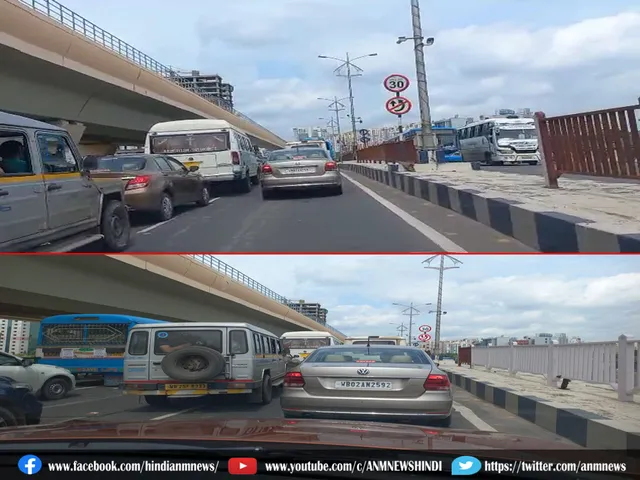 Bidhannagar traffic