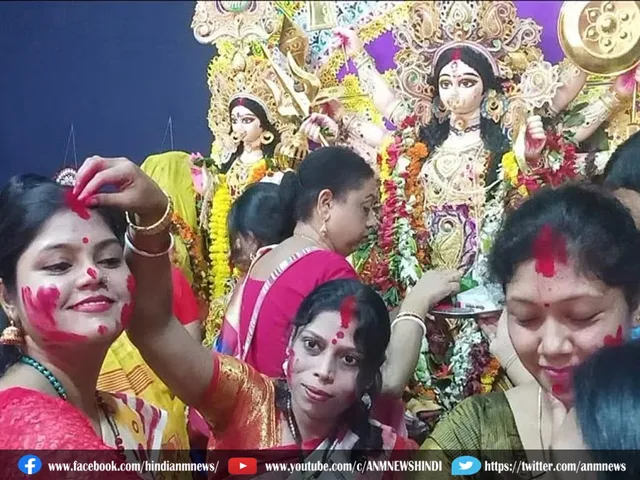 sindoor khela history