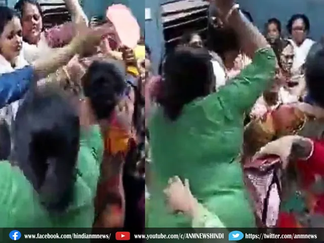 Unique sight of women