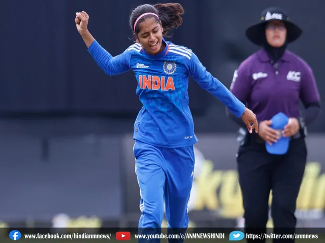 shreyanka patil 5 wicket
