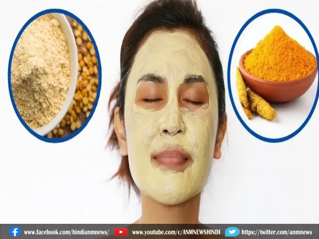 turmeric besan