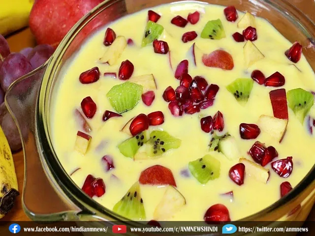 fruit casterd.