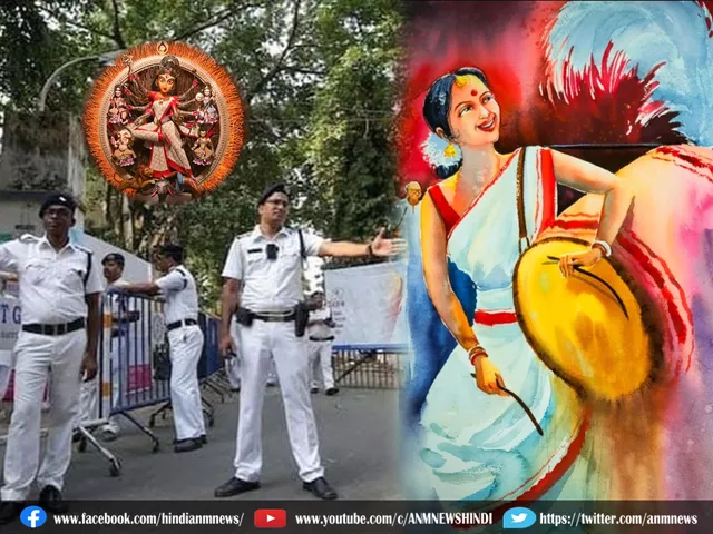 DURGA PUJA OR KOLKATA POLICE