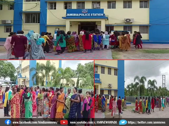 protest of tribal women