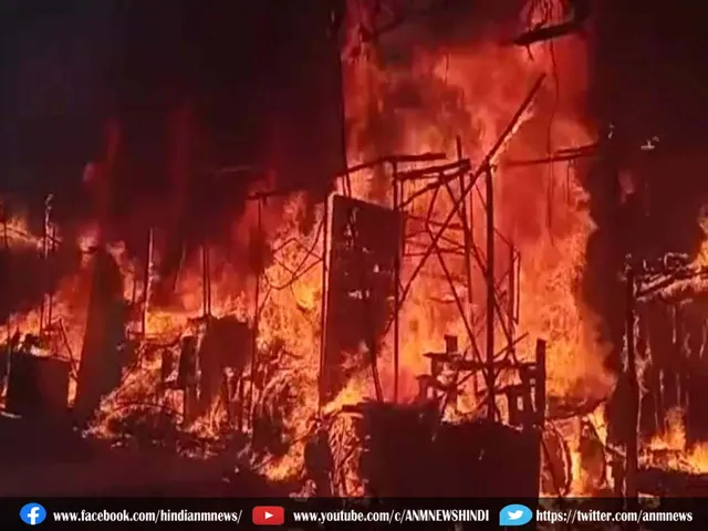 fire in shop