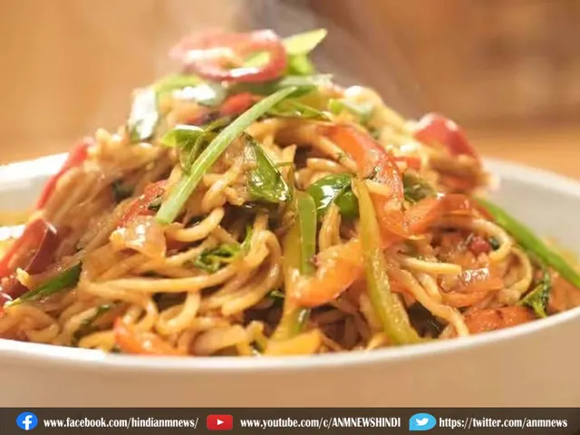 chilli cheese noodles