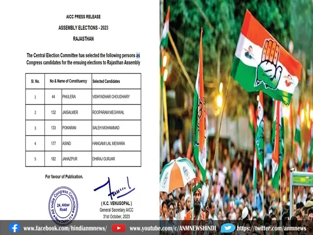 rajasthan election