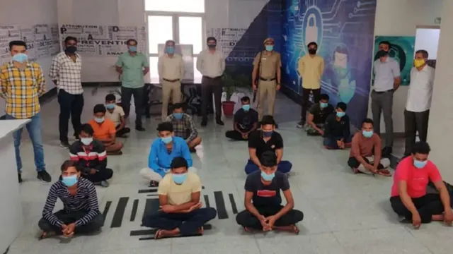 झारखंड के जामताड़ा में दिल्ली पुलिस के साइबर सेल की छापेमारी
