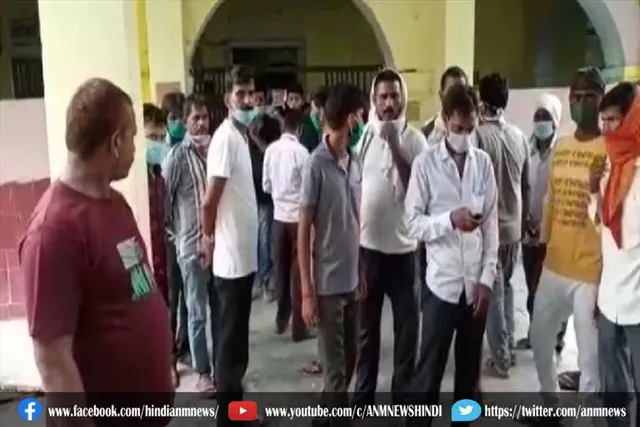 गांव में दो पक्षों के बीच संघर्ष के दौरान हुआ राउंड फायरिंग