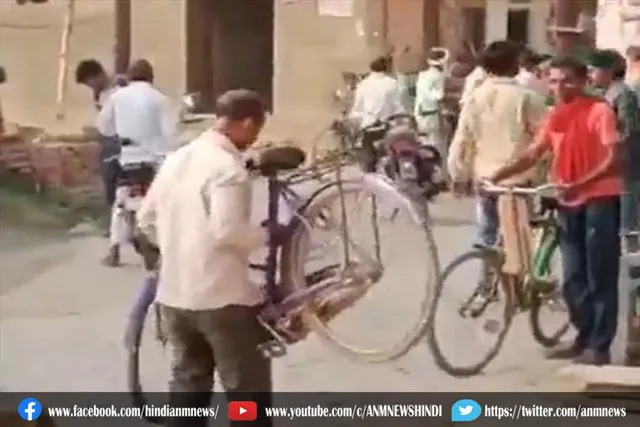 नशे में धुत शख्स ने किया कुछ ऐसा, देखे वीडियो