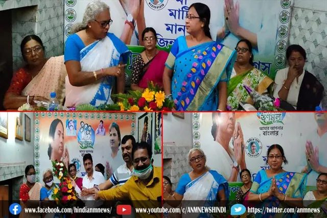 सालानपुर ब्लॉक महिला तृणमूल कांग्रेस की अध्यक्ष बनी अपर्णा राय