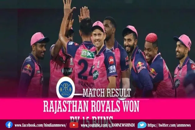 दिल्ली कैपिटल्स नाकाम, आखिरी ओवर में राजस्थान जीती मैच