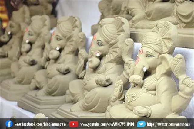 10 मिनट में घुलेगी ईको फ्रेंडली गणेश मूर्ति