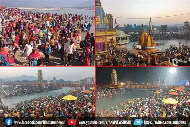 कार्तिक पूर्णिमा स्नान: कोरोना की कोई बंदिश नहीं, उमड़ा सैलाब