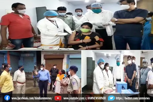 दिशा जनकल्याण केंद्र के यौनकर्मियों को कोविड वैक्सीन देने का कार्य शुरू