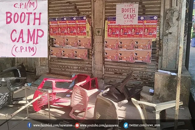 आसनसोल नगर निगम चुनाव में अशांति