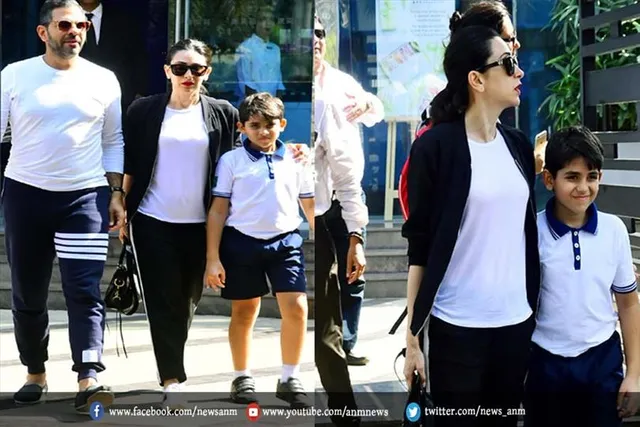 तलाक के बाद पहली बार एक्स हसबैंड संग दिखीं करिश्मा