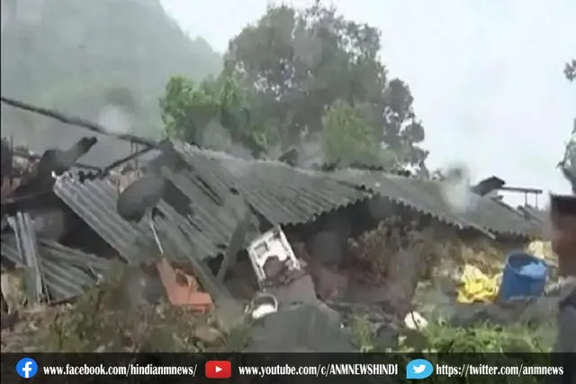 महाराष्ट्र : भूस्खलन के कारण 30 लोगों की मौत