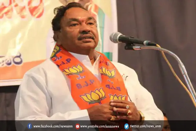 कर्नाटक के मंत्री ईश्वरप्पा के खिलाफ FIR