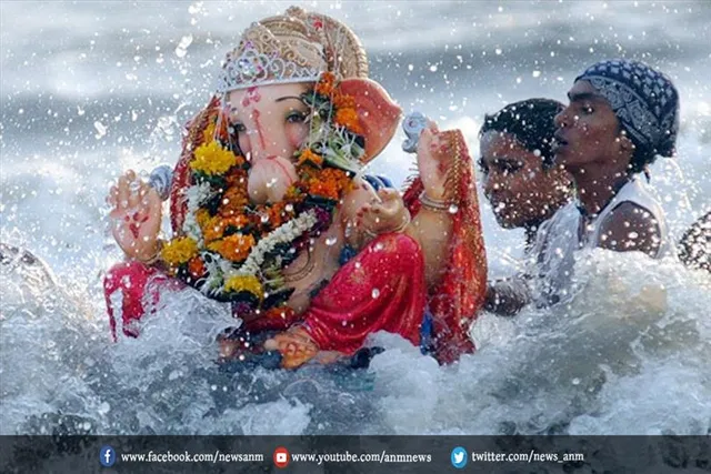 गणपति विसर्जन के दौरान हादसा