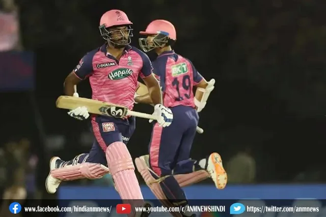 सैमसन और जायसवाल द्वारा अर्धशतकीय साझेदारी, आठ ओवर के बाद स्कोर इतना