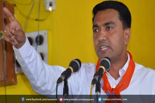 प्रमोद सावंत ने सांकेलिम विधानसभा से नामांकन दाखिल किया