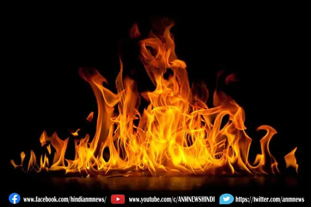 35 दुकानें जलकर खाक