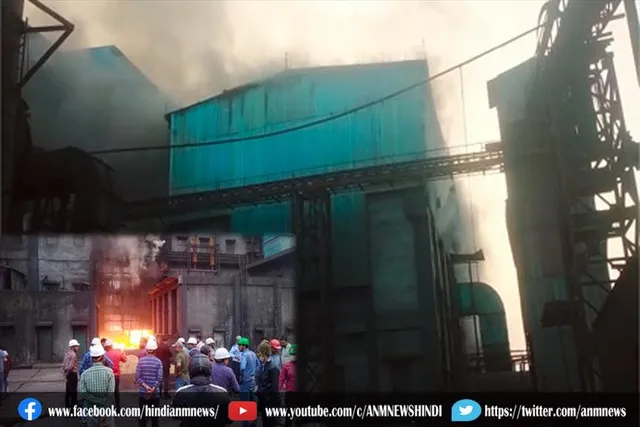 बिजली के ट्रांसफार्मर में भयानक आग लगने से दहसत का माहौल
