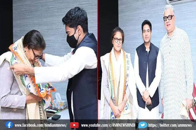 कांग्रेस छोड़ सुष्मिता ने थामा तृणमूल कांग्रेस का हाथ