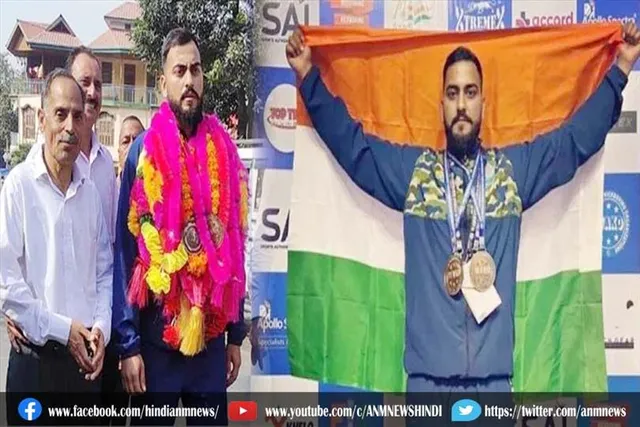 रिटायर सूबेदार के बेटे ने किया देश का नाम रोशन