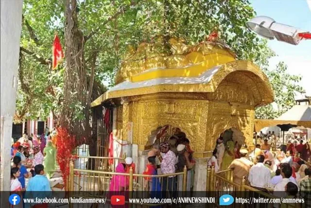 चिंतपूर्णी मंदिर में चढ़ा रिकॉर्ड तोड़ चढ़ावा