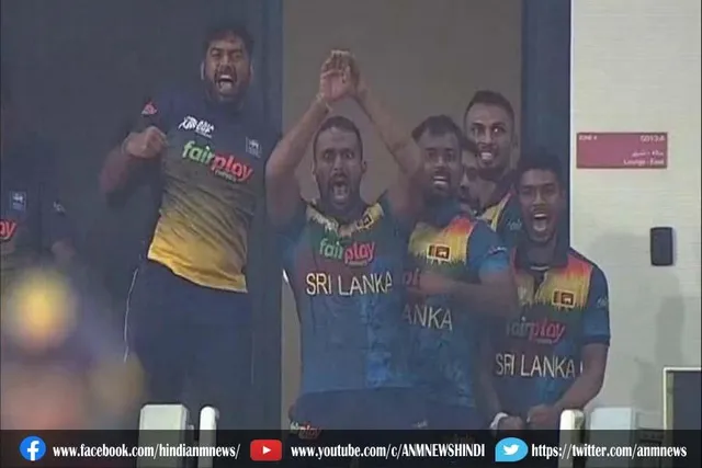 नागिन डांस करने पर करुणारत्ने पर एक साल का बैन और जुर्माना