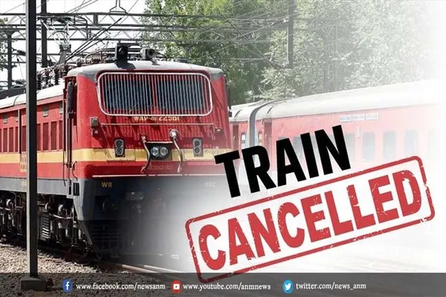 भारतीय रेलवे ने 127 ट्रेनों को किया रद्द