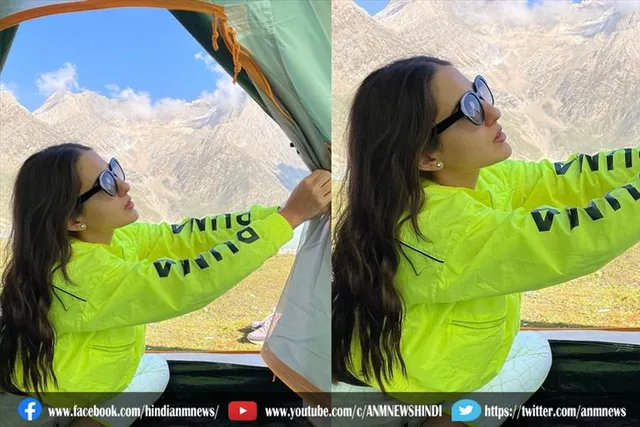 सारा ने लगाई पानी में आग