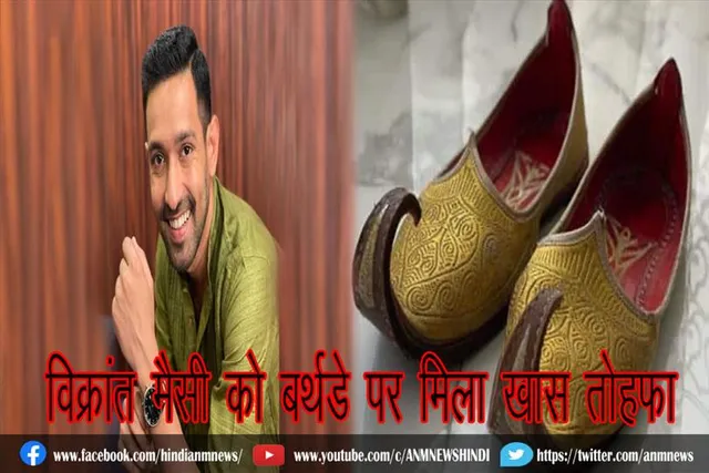 विक्रांत मैसी को बर्थडे पर मिला खास तोहफा