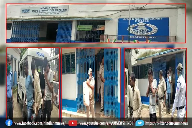21 किलो गांजा के साथ 5 तस्कर कुल्टी पुलिस के जाल में