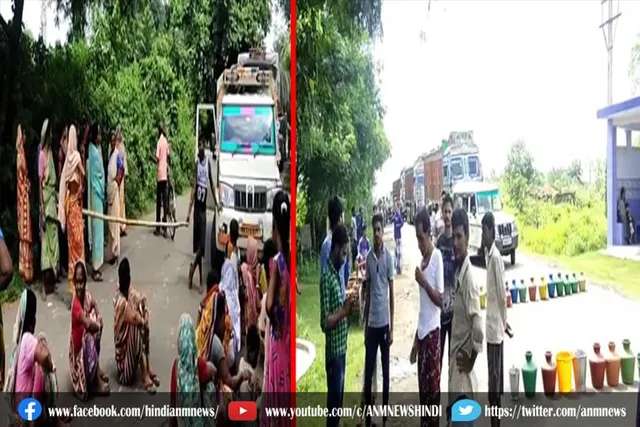 पानी की किल्लत से परेशान महिलाओं ने किया पथावरोध