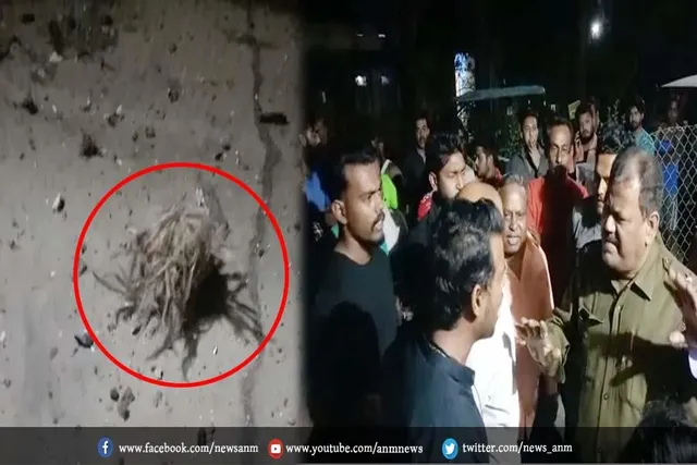 बम धमाके से इलाके में दहशत का माहौल, घटना स्थल पर पहुंचे एसीपी