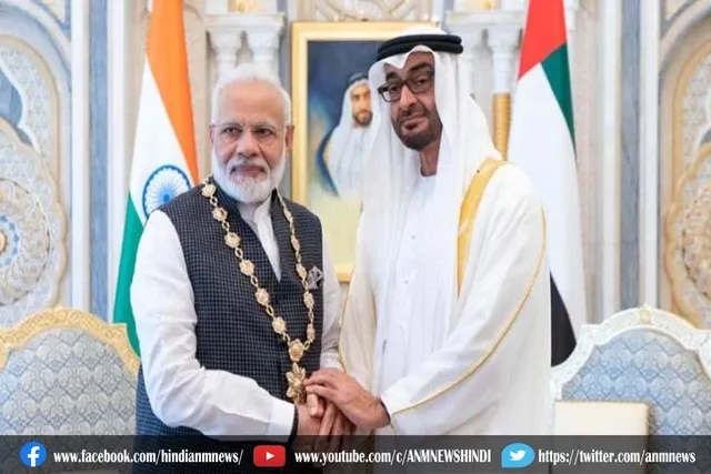 पीएम मोदी ने अबू धाबी के क्राउन प्रिंस से फोन पर की बात