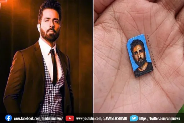 सोनू सूद के फैन ने दिया खास तोहफा, सिम कार्ड पर बनाई पोट्रेट