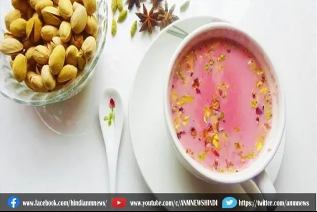 चाय के है शौकीन तो जरूर ट्राई करे ये कश्मीरी गुलाबी चाय