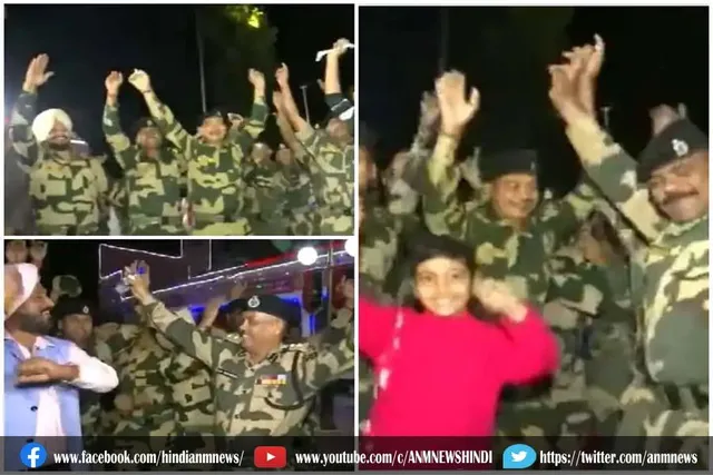 अंतरराष्ट्रीय सीमा पर BSF जवानों ने मनाई दिवाली
