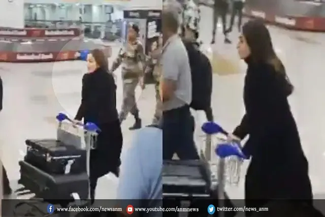 ट्रॉली लेकर दिल्ली एयरपोर्ट पर दौड़ पड़ीं आलिया