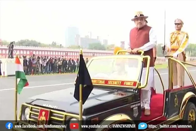 CISF स्थापना दिवस समारोह में पहुंचे अमित शाह