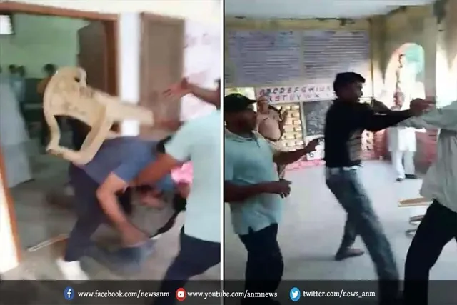 वोटिंग के दौरान भिड़े दो पक्ष, देखे वीडियो
