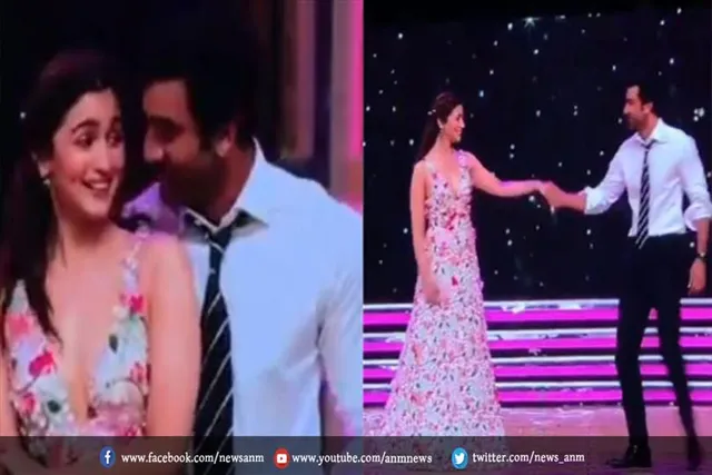 रणबीर ने 'इश्क वाला लव' सॉन्ग पर आलिया के साथ किया रोमांटिक डांस